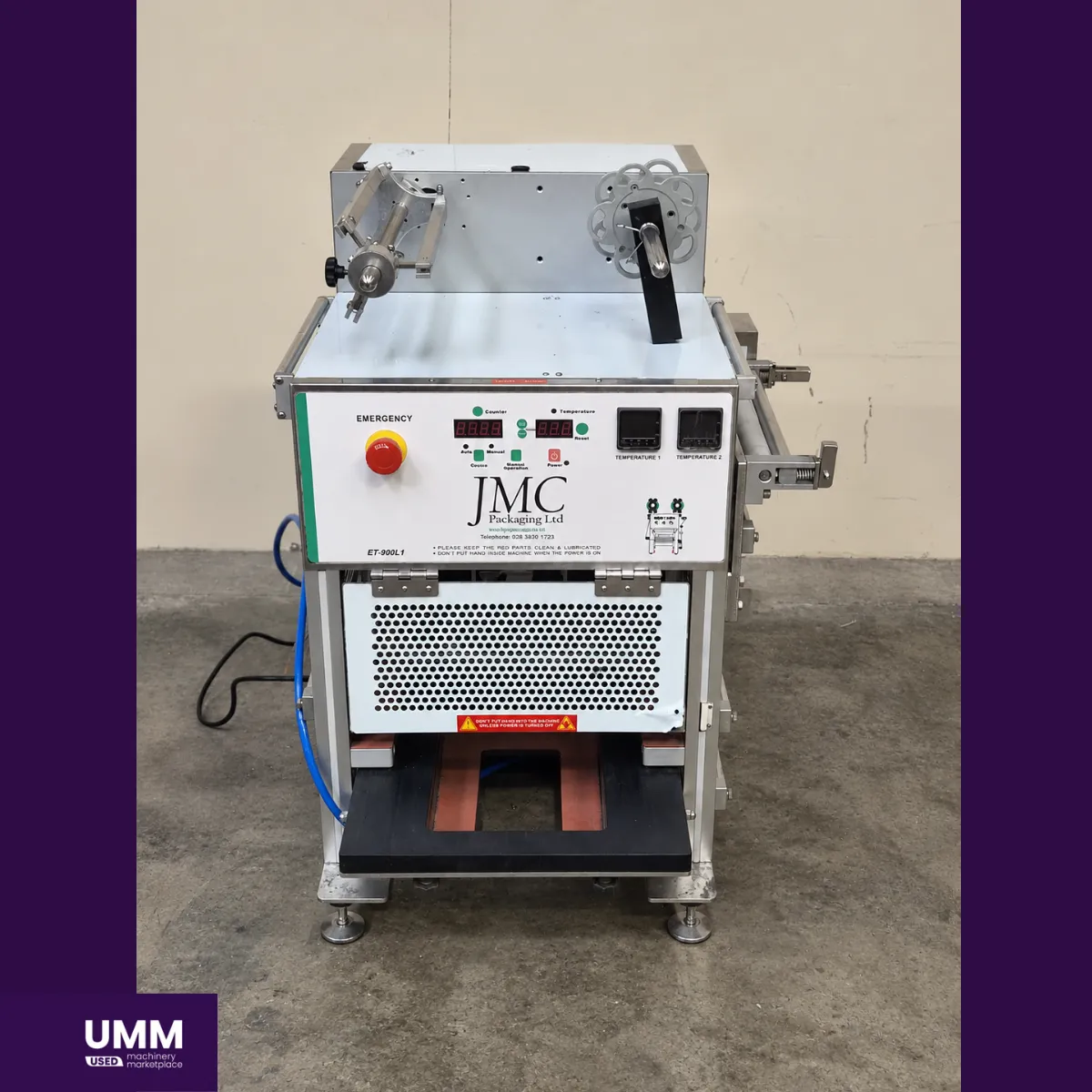 Used ET-900 Tray Sealing Machine